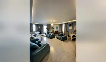 (Auto Translate!) An outstanding apartment is for sale in the prestigious district of Tbilisi, on Al Kazbegi Avenue, in the modern and popular Axis House.  Features: Area: 235 sq/m. Number of rooms: 5. Number of bathrooms: 3. Number of balconies: 2 (including 1 veranda). Fireplace: creates a special atmosphere.