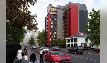 (Auto Translate!) Apartments for sale in a building under construction in Kobuleti on Rustaveli Street, 450 meters from the sea, construction will end in October 2026.