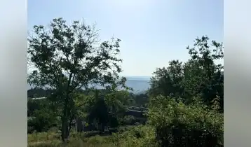 (Auto Translate!) Settlement of almond orchards with right of construction. (Walnuts) is the best place.  Area: 610 sq. m. Size: 24x25 m. Panoramic views of the city and the forest.